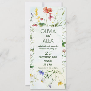 Sophisticated Wedding Designs Invitation