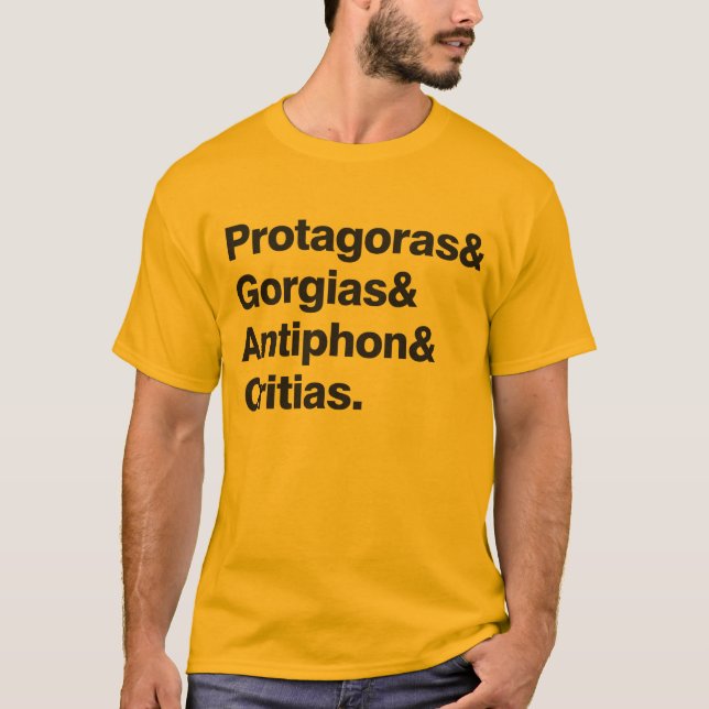 Sophists t-shirt (Front)