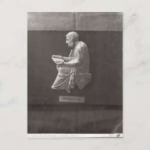 Sophocles poet reading postcard