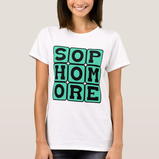 Sophomore, School Grade T-Shirt (Front)