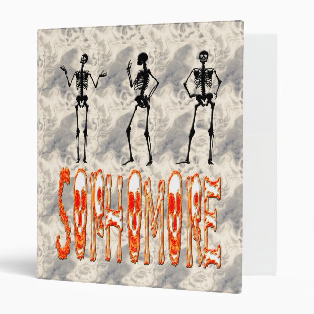 Sophomore - Skeletons Binder (Front/Inside)