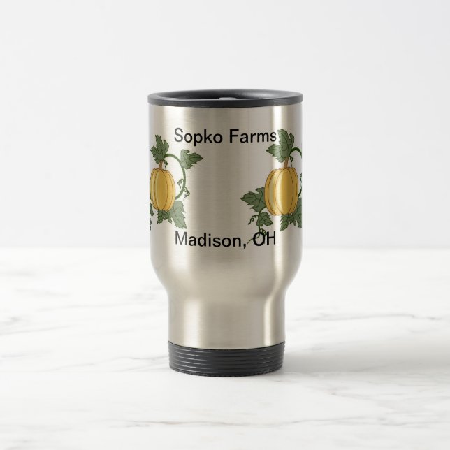 Sopko Farms Travel Mug (Center)