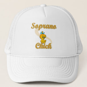 Soprano Chick Trucker Hat
