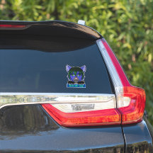 Sora the Folf window sticker