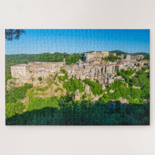 Sorano, Tuscany, Italy landscape Jigsaw Puzzle