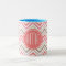 Sorbet Chevrons with Triple Monograms