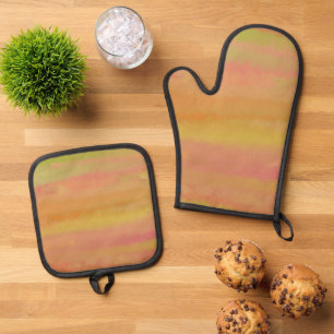 Sorbet Frozen Dessert Is My Favourite Colour Oven Mitt & Pot Holder Set