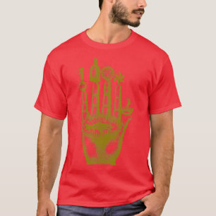 Sorcerer Hand Alchemy Mysticism Occult Medieval Pa T-Shirt
