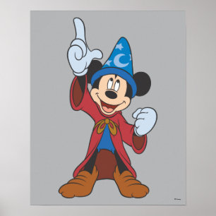 Sorcerer Mickey Mouse Poster