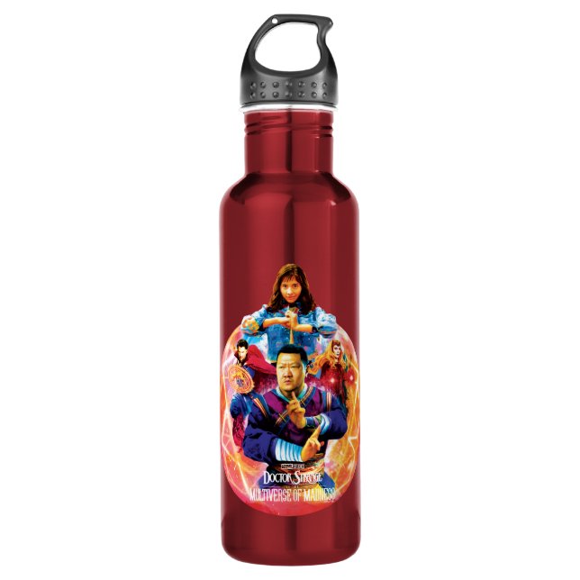 Sorcerer Supreme & Allies Mystic Graphic 710 Ml Water Bottle (Front)