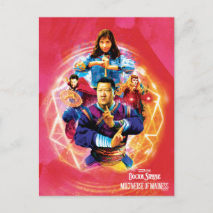 Sorcerer Supreme & Allies Mystic Graphic Postcard