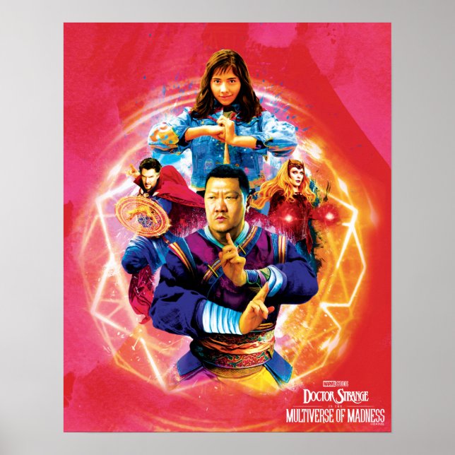 Sorcerer Supreme & Allies Mystic Graphic Poster (Front)