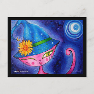Sorceress Kitty Postcard