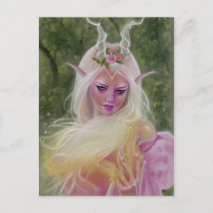 Sorceress of Light magic Postcard