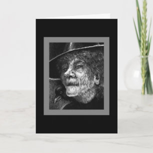 Sorcière avec la carte de la corneille III