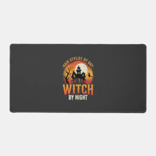 Sorcière Coiffeuse Halloween Design Vintage_1