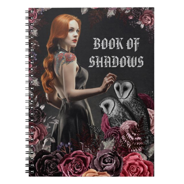 Sorcière Grimoire Livre D'Ombres (Devant)