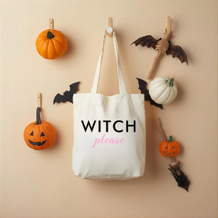 Sorcière moderne S'il vous plaît Halloween Sac fou