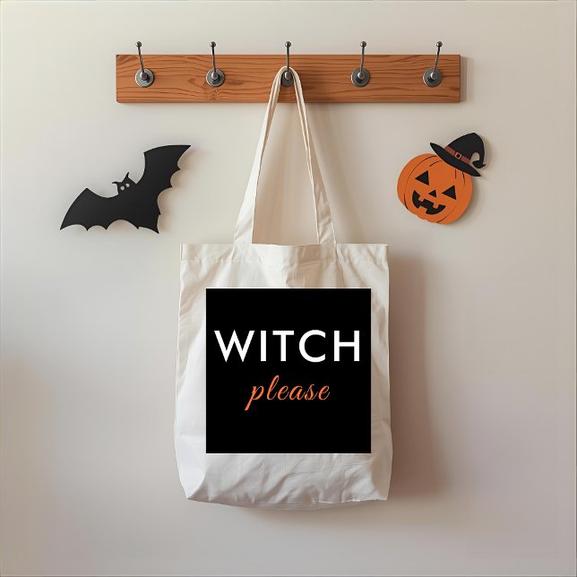 Sorcière moderne S'il vous plaît Halloween Sac fou (Créateur téléchargé)