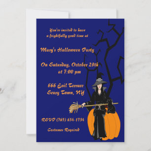 Sorcière Reposée Sur Invitation D'Une Partie Citro