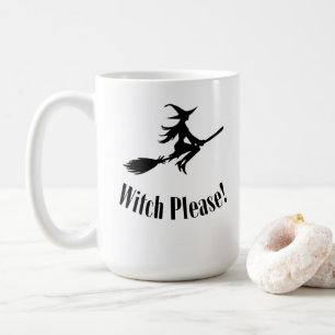 Sorcière S'il vous plaît tasse de café 15oz