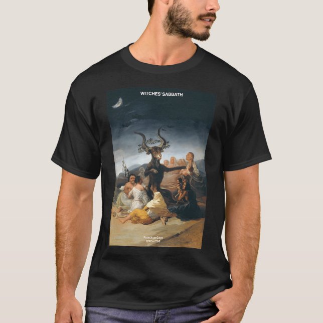 Sorcières_#39_ Sabbat - T-shirt Francisco Goya (Devant)