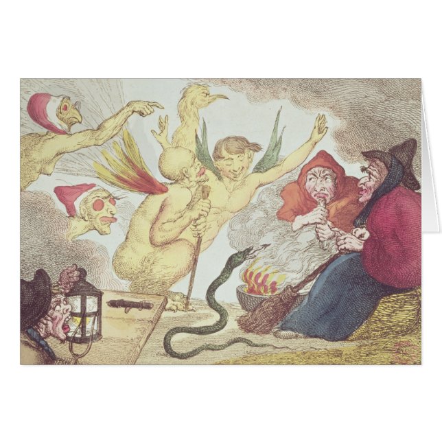 Sorcières dans un grenier à foin (Devant horizontal)