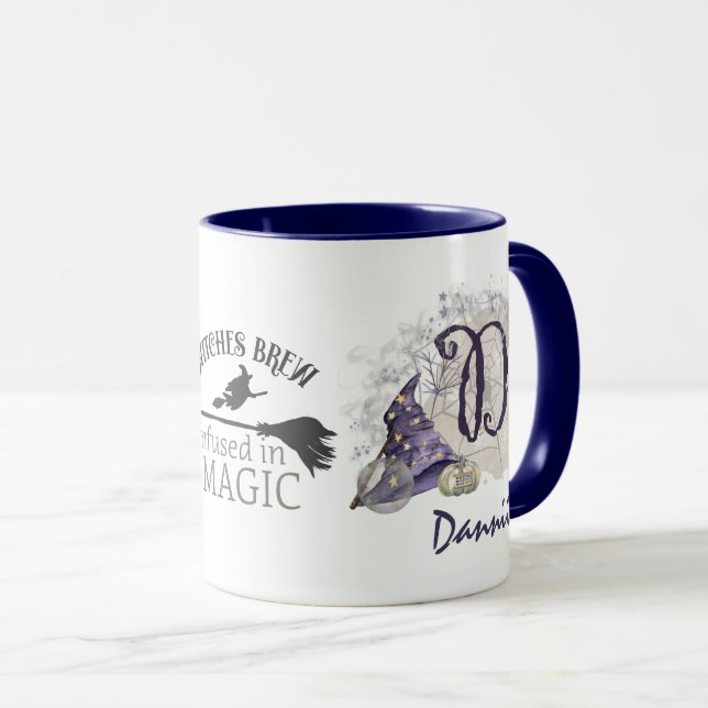 Sorcières personnalisées brasser la Mug (Devant droit)