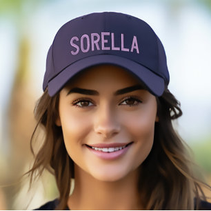Sorella (Sister) Personalized Embroidered Hat