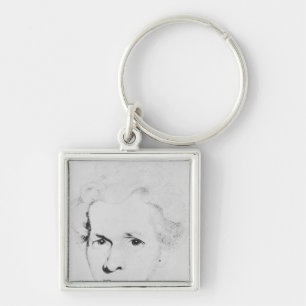 Soren Aabye Kierkegaard Keychain