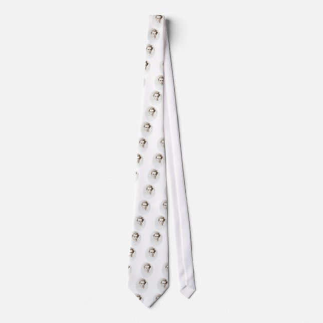 Søren Kierkegaard - Existentialist Philosopher Tie (Front)