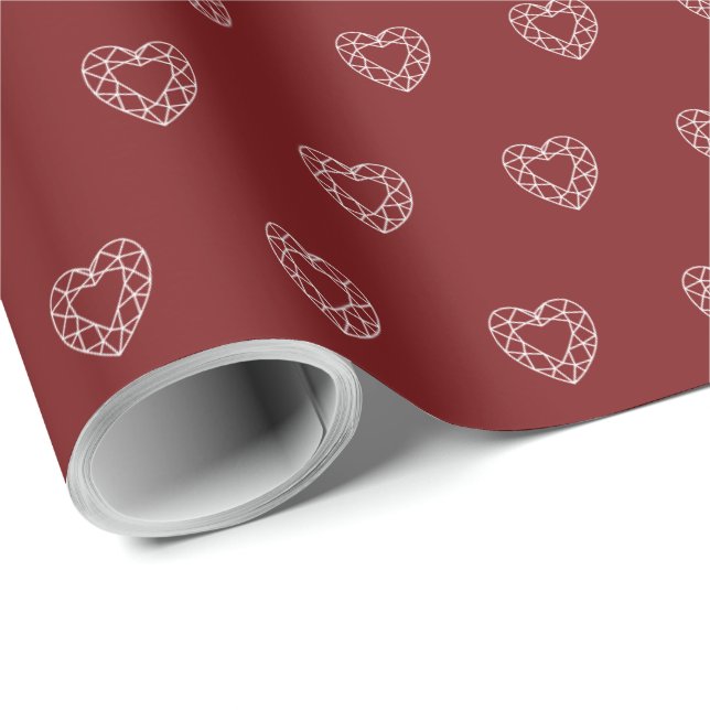 Sørina Jewellery Logo Ruby Wrapping Paper (Roll Corner)