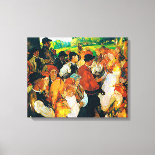 Sorolla - Fiesta Gallega Canvas Print