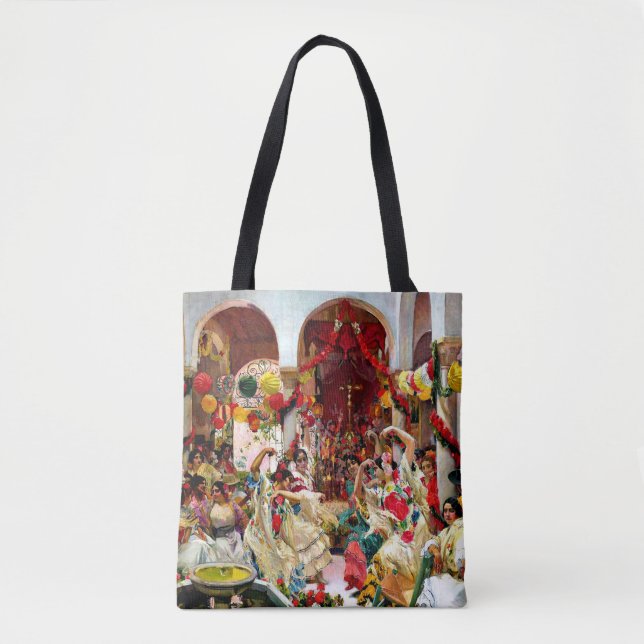 Sorolla painting - Seville, the Dance Tote Bag (Front)