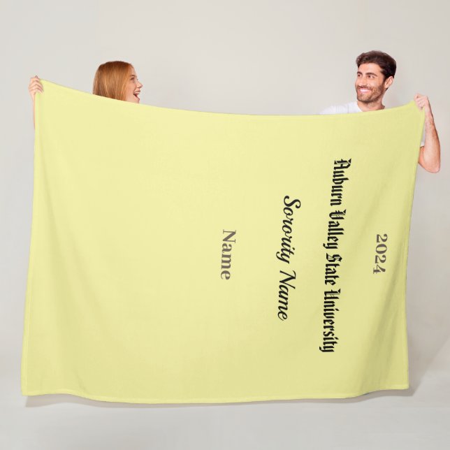 Sororité universitaire Personnaliser la couverture (En situation)