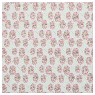 Sorority Life pink and green fabric