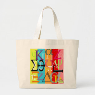 Sorority Princess Large Tote Bag