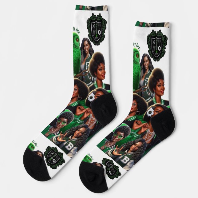 Sorority Socks (Left)