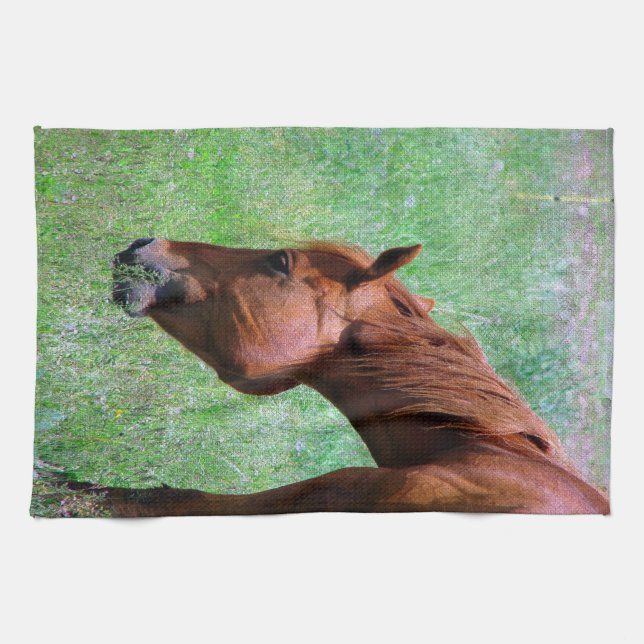 Sorrel Horse Kitchen Towel (Horizontal)