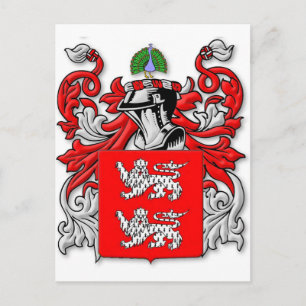 Sorrells Coat of Arms Postcard