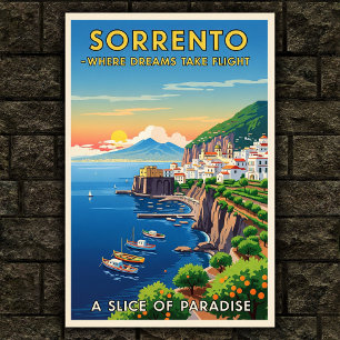Sorrento, Italy: A Vintage 1960s Poster Collection