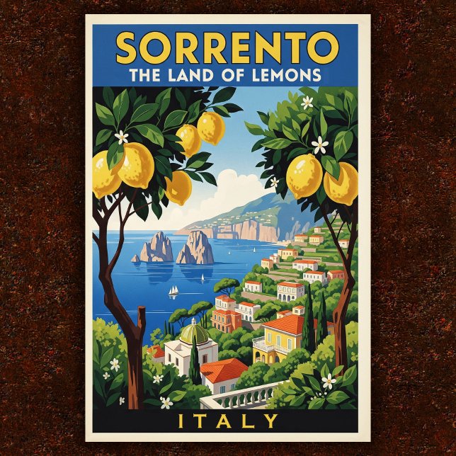 Sorrento, Italy: A Vintage 1960s Poster Collection (Creator Uploaded)