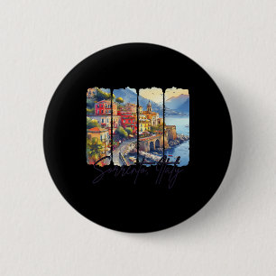 Sorrento Italy Travelling Trip Meet Me In Sorrento 2 Inch Round Button