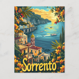 Sorrento Vintage Postcard