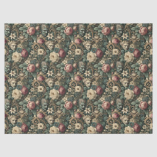 Sorrow in Any Language – Gothic Victorian Floral Tissue Paper