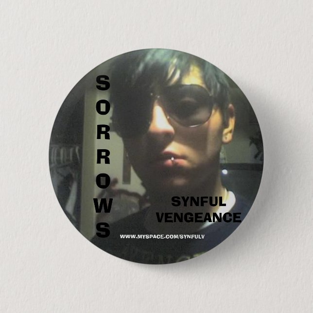 SORROWS 1 Button (Front)