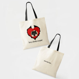 Sorry, already occupied tote bag