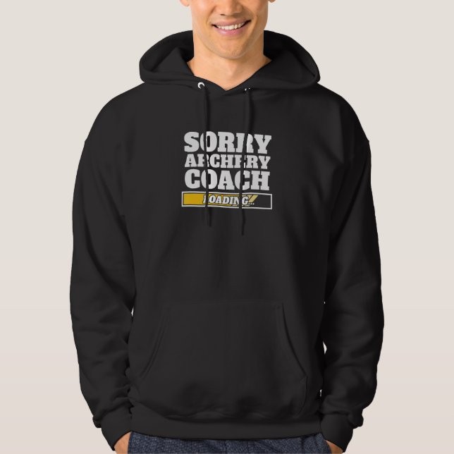 Sorry Archery Coach Loading   Bowman Archery Coach Hoodie (Front)