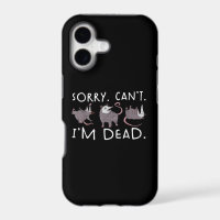 Sorry Can't Possum Dead Funny Opossum Fake Death T
