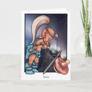 'Sorry' Card